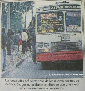 Bus Marcopolo Veneza Línea 79 "Pablo de Rokha"
